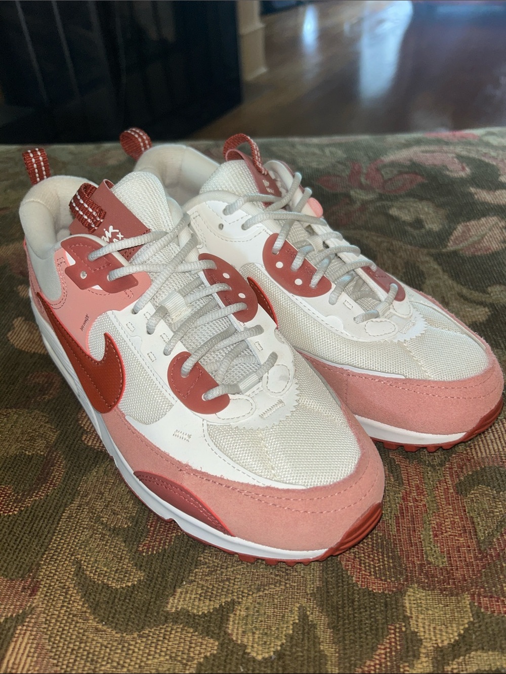 Nike Air Max 90 Futura Women's Shoes Summit White/Light Bone/Phantom